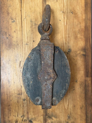 Rope pulley block