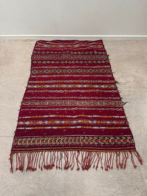 Flat weave rug