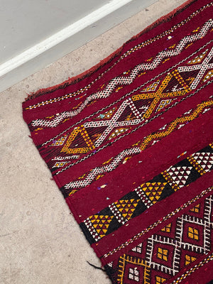 Flat weave rug