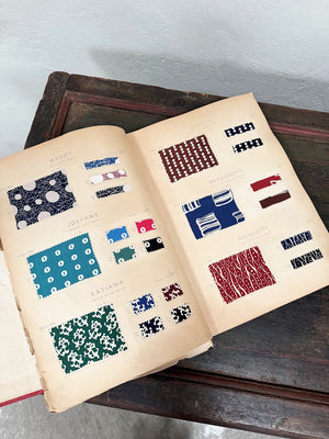 Fabric cloth sample book