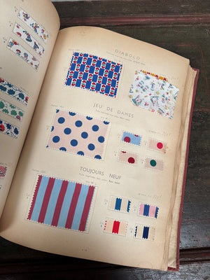 Fabric cloth sample book