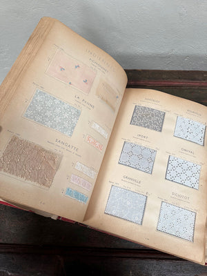 Fabric cloth sample book