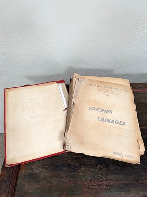 Fabric cloth sample book
