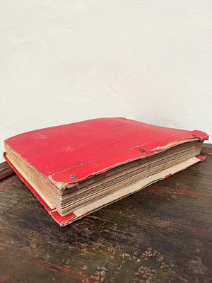 Fabric cloth sample book