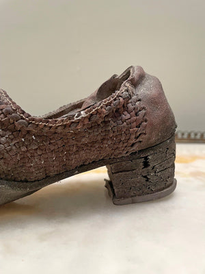 Pair of child's shoes
