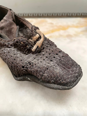 Pair of child's shoes