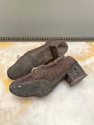 Pair of child's shoes