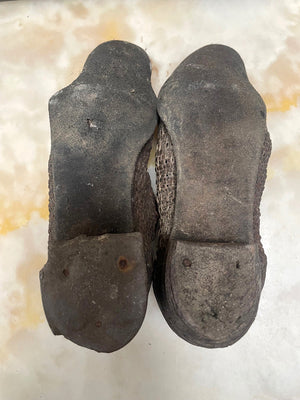 Pair of child's shoes