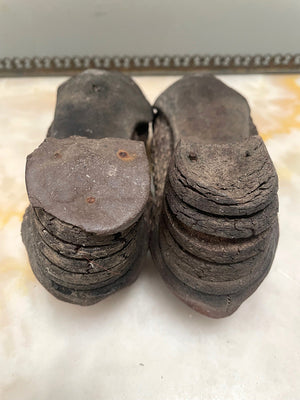 Pair of child's shoes