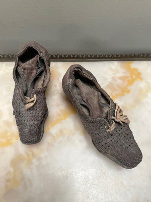 Pair of child's shoes