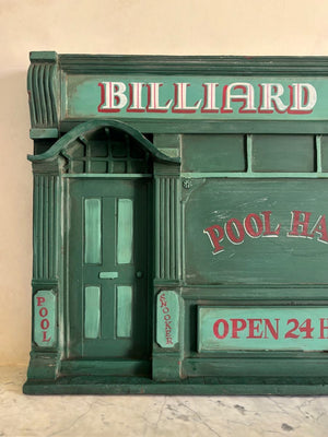 Hand made model shop front