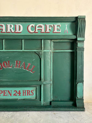 Hand made model shop front