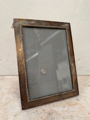 Silver-plated photo frame