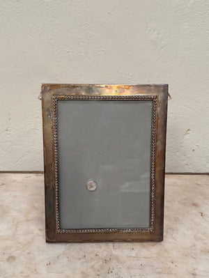 Silver-plated photo frame