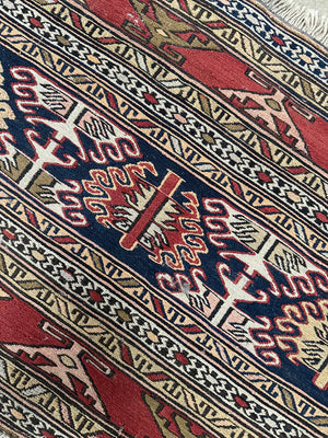 Small kilim runner rug