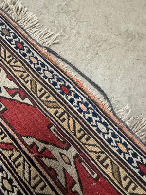 Small kilim runner rug