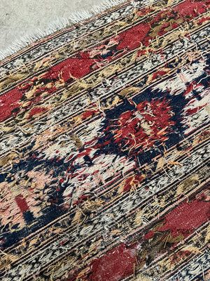 Small kilim runner rug