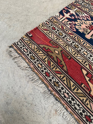 Small kilim runner rug