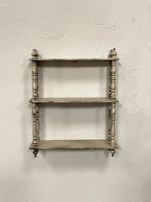 Small spindle shelves