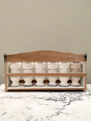 Blue onion spice jars (Reserved)
