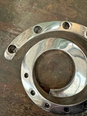 Spiral candleholder