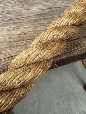 Stair rope with wall brackets (Reserved)
