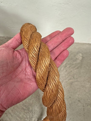 Stair rope with wall brackets (Reserved)