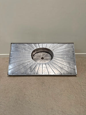 Polished zinc sink (Reserved)