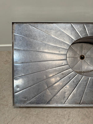 Polished zinc sink (Reserved)