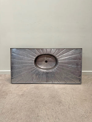 Polished zinc sink (Reserved)