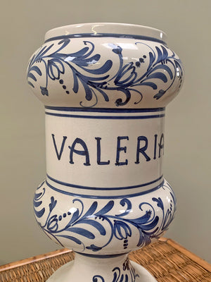 Tall apothecary jar