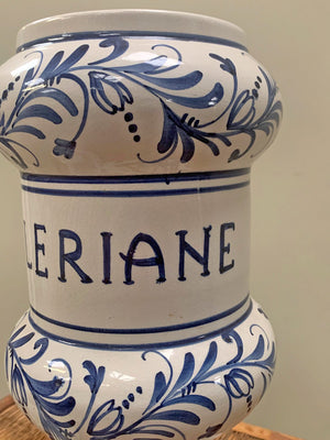Tall apothecary jar