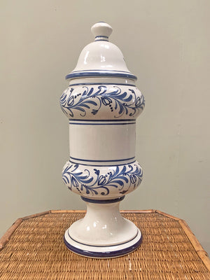 Tall apothecary jar