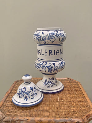 Tall apothecary jar
