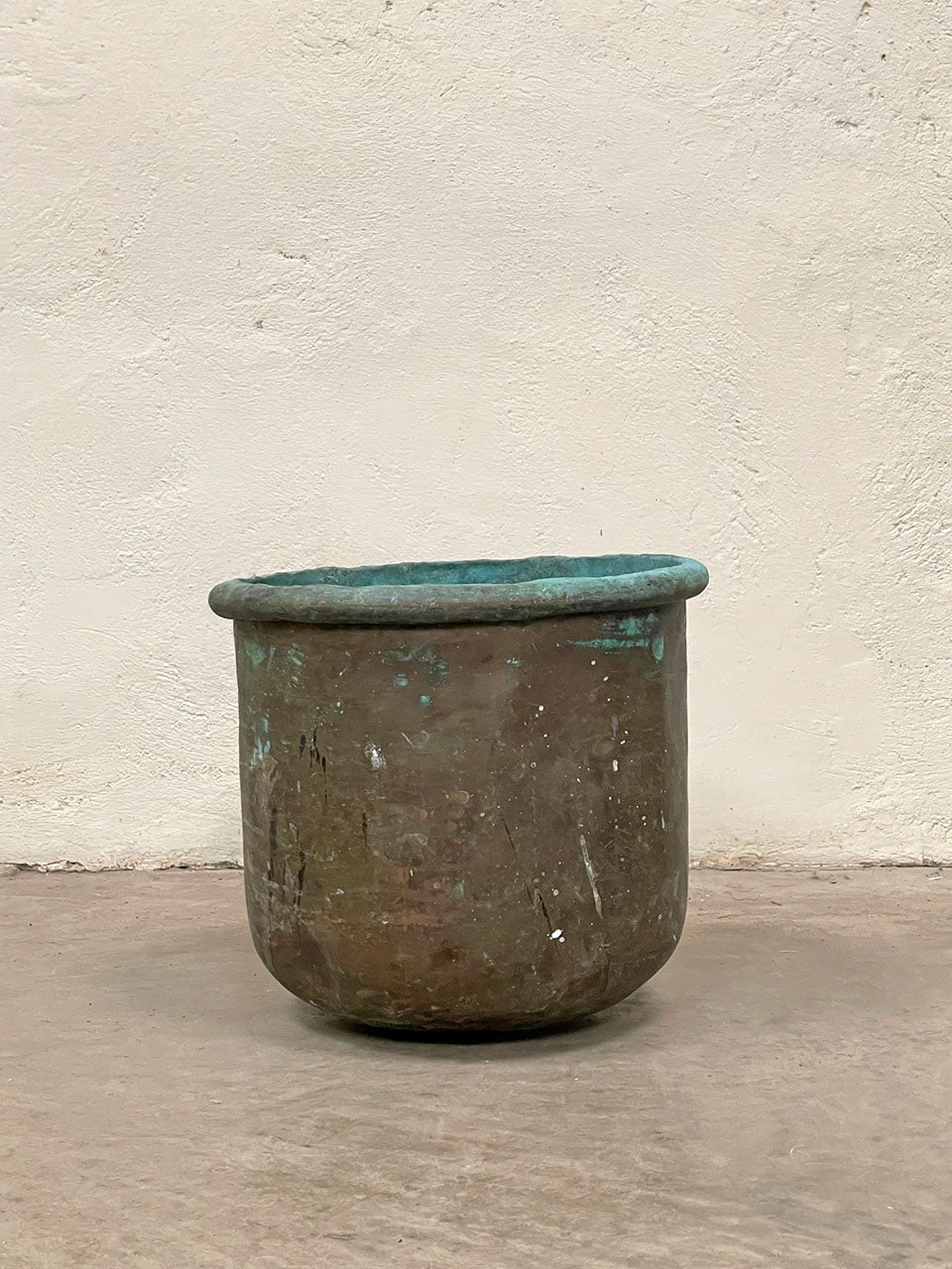 Verdigris bucket