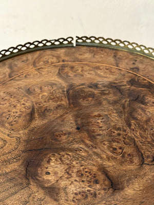 Tiered walnut plant stand