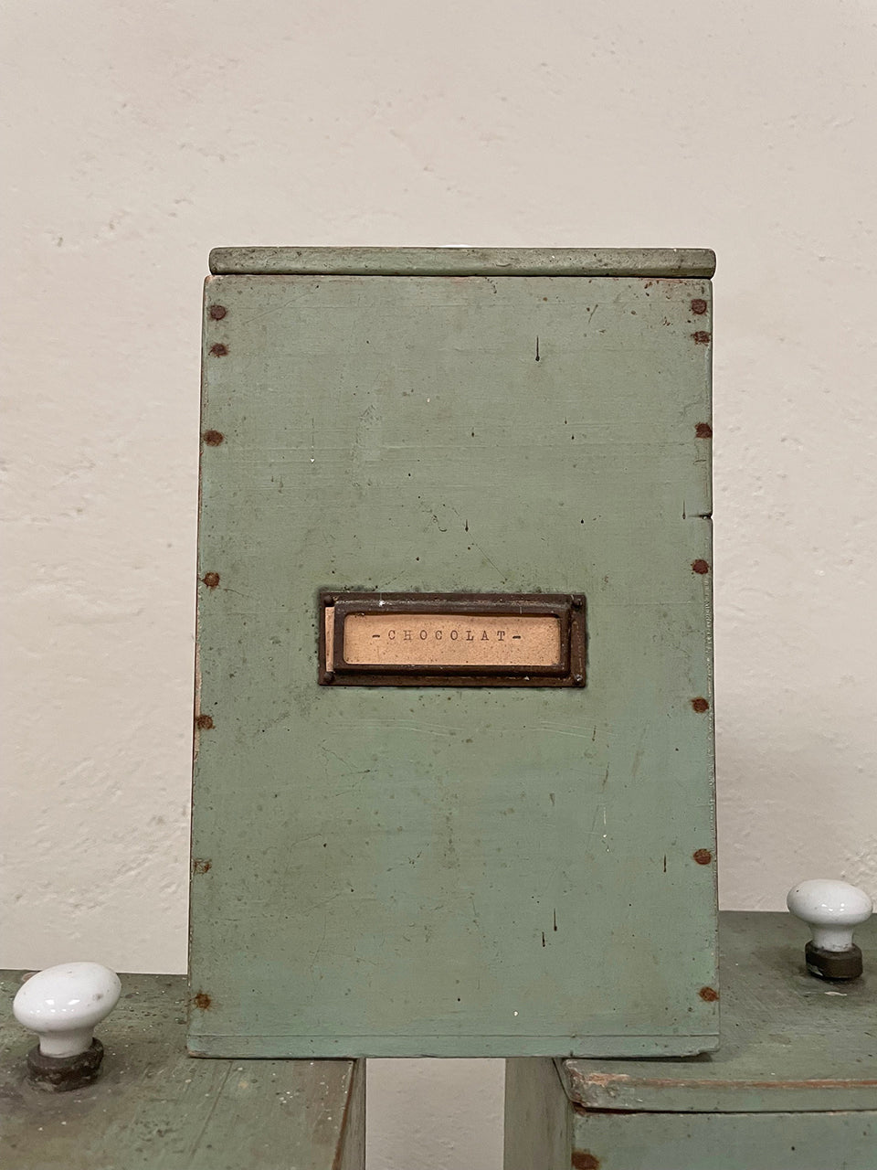 Set of 9 wooden boxes (from £30 each)