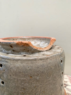 Extra large cheese strainer