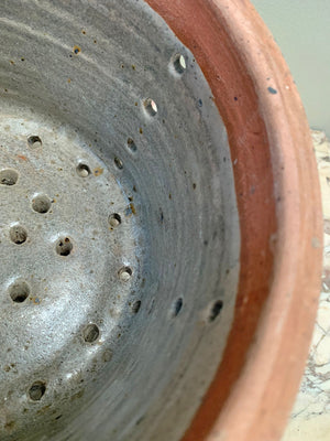 Extra large cheese strainer