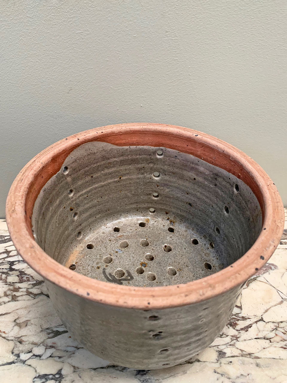 Extra large cheese strainer