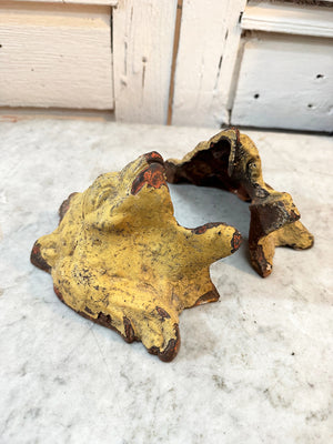 Bronze fountain head