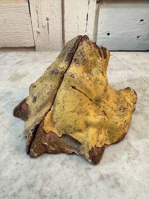 Bronze fountain head