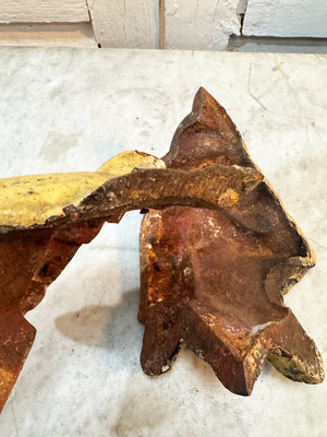 Bronze fountain head