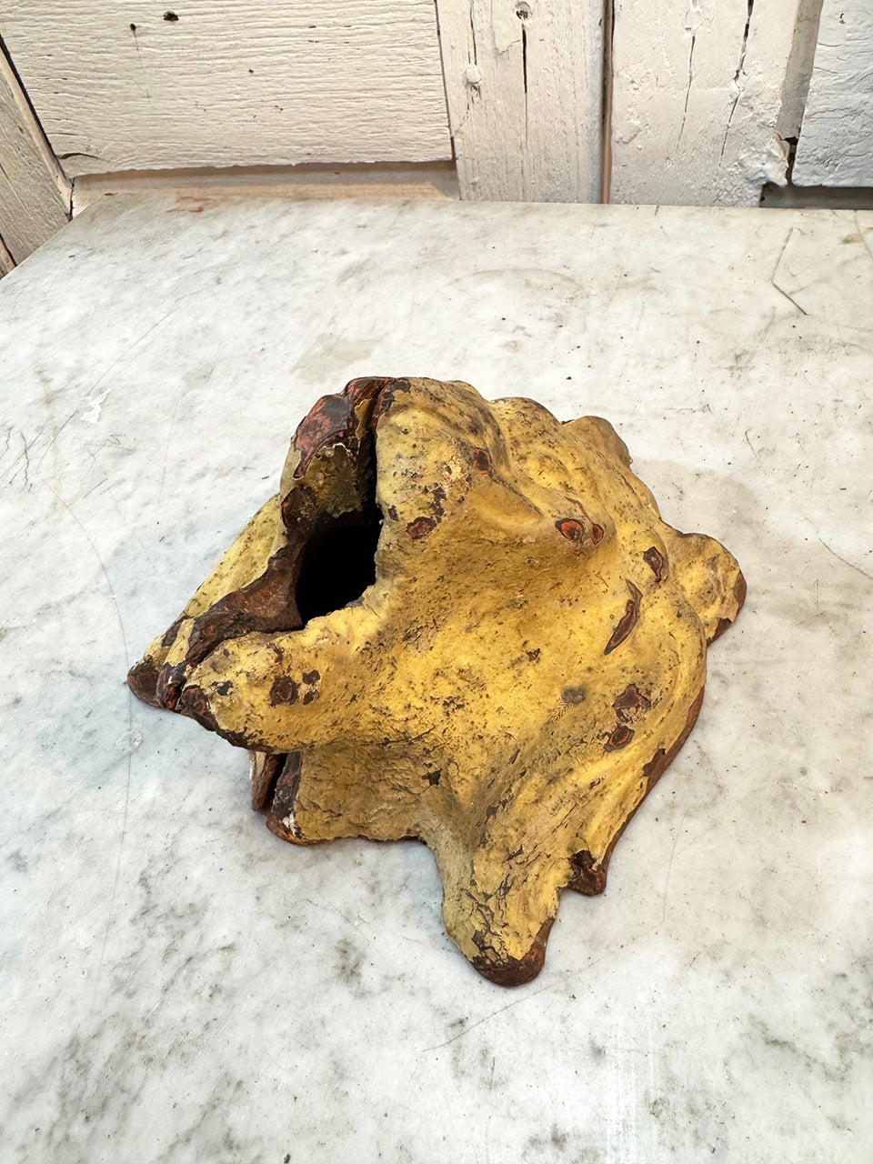 Bronze fountain head