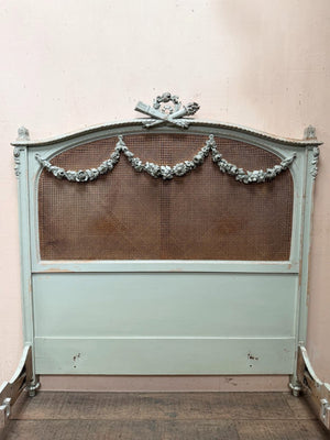 Louis XV cane double bed