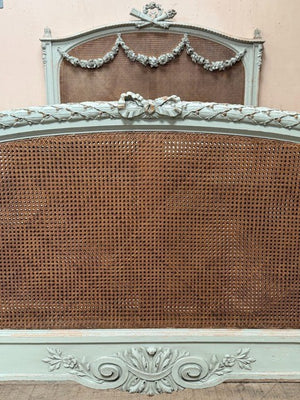 Louis XV cane double bed