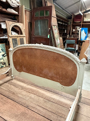 Louis XV cane double bed