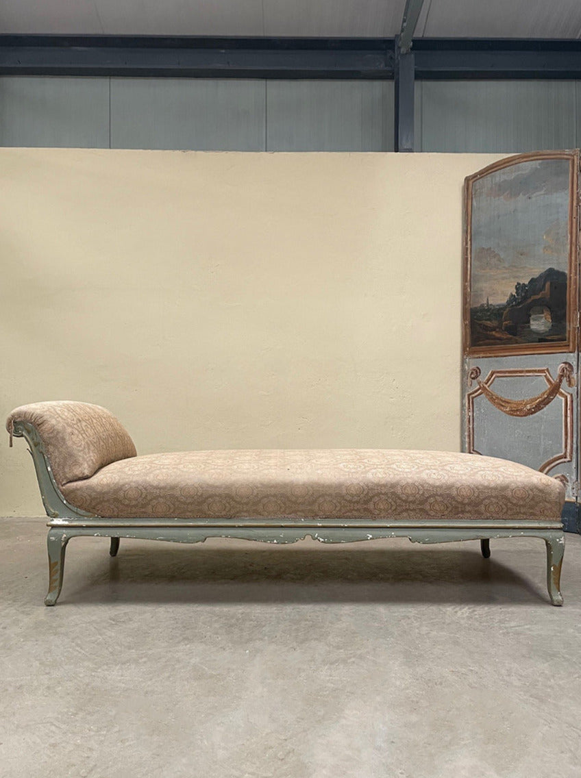 Painted chaise longue 'as is'