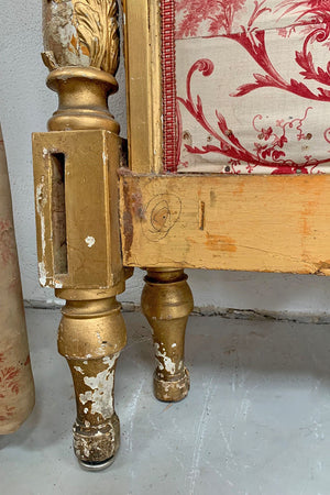 Gilt bed 'as is'