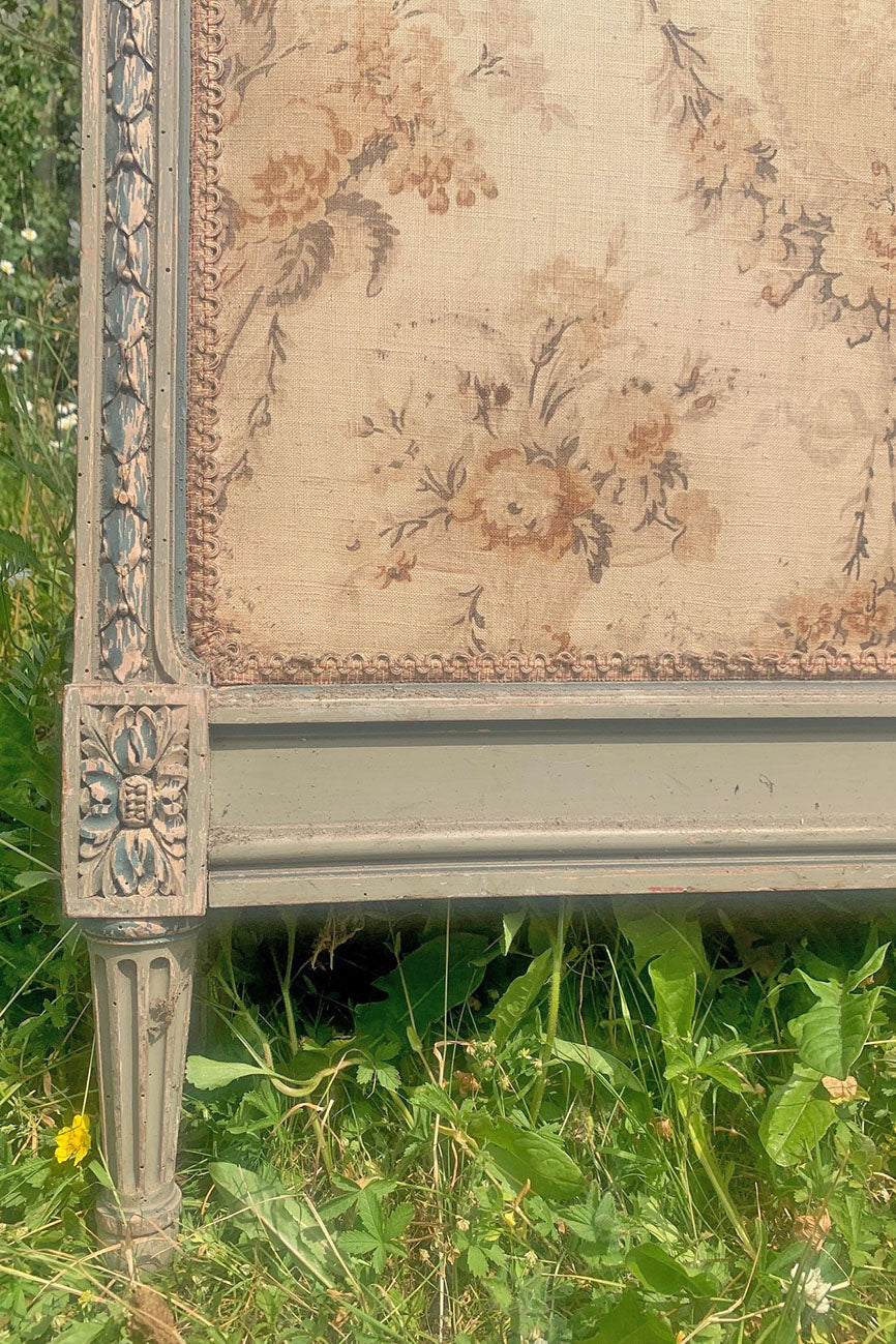 Painted Louis XVI style bed